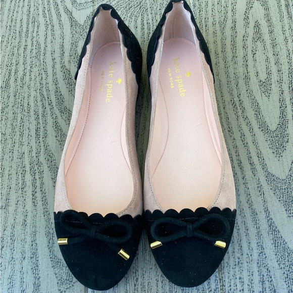 kate spade Shoes - Kate Spade Suede Ballet Flats